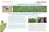 Infoblad Veldwerkplaats · 2017. 1. 4. · Infoblad Veldwerkplaats In een langgerekt gebied, ten zuiden van Vlijmen en ... de rupsen eind juni/begin juli uit de eitjes zijn gekropen