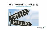 BLV Verzelfstandiging · 2016. 1. 8. · (Rob Janssen en Sjaak van der Linde) 4. Eigen beheer Nenijto 5. Financiën 6. Huishoudelijk reglement ter vaststelling 7. Vrijwilligers beleid