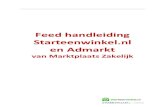 Feed handleiding Starteenwinkel.nl en Admarkt · 2020. 11. 4. · Admarkt Feed Handleiding Pagina 9 van 19 Juli 2012 Stap 4: Inloggen op de Admarkt-omgeving U kunt uw Admarkt feed-advertenties