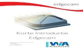 Korte Introductie Edgecam - ProgrammeerTechnieken · 2017. 6. 20. · 4. Edgecam zal automatisch de gekozen klem op de geselecteerde machine plaatsen, en hierin het product en het