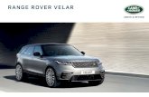 RANGE ROVER VELAR - LANDROVER.BE...alle omstandigheden. Maak kennis met de Range Rover Velar: de avant-garde Range Rover.” Gerry McGovern Land Rover Chief Design Officer Functies