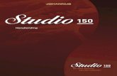 Handleiding Studio 150 2 · 2018. 11. 2. · Handleiding Studio 150 2 Fabrikant Johannus Orgelbouw b.v. Adres Keplerlaan 2 6716 BS EDE Land Nederland Telefoon +31 (0)318 63 74 03