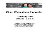 Beste ouders / verzorgers, - De Peuterhoek · 2015. 12. 1. · Mijn naam is Erika Pronk en ik werk sinds eind 2009 met veel plezier bij de Peuterhoek. Ik woon in Bergschenhoek, ben