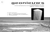 Geonieuws 03 2003 - mineralogieGeonieuws 28(3), maart 2003 47 mka-kalender Vrijdag 7 maart 2003 Maandelijkse vergadering in het Kultuurcentrum Reinaert, Eikenlei 41 te 2960 Sint-Job-