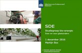 SDE - Kas als Energiebron ... SDE 2017 kamerbrief Biomassa: Thermische conversie Basisbedrag (â‚¬/kWh)