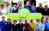 Schoon Boeren - Inagro · 2014. 12. 17. · In het noorden bevindt zich in de poldergraslanden voornamelijk de rundveehouderij (melkvee, vleesvee). In het zuiden en het oosten zien