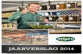 JAARVERSLAG 2014 - Sligro Food Group...JAARVERSLAG 2014 GROEN BLOED CERTIFICATEN SLIGRO 3.0 MAASTRICHT 500.000 AANMELDINGEN NETTO WINST € 69 MILJOEN SLIGRO FOOD GROUP 25 JAAR BEURSGENOTEERD