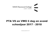 Definitief september 2017 - Vavo Rijnmond College vwo 6... · 2017. 9. 15. · PTA VS en V6 VAVO RIJNMOND COLLEGE 2017-2018 5 Versie september 2017 Opmerkingen biologie 1)De praktische