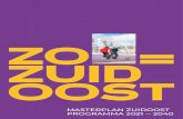 MASTERPLAN ZUIDOOST PROGRAMMA 2021...andere jongere in Amsterdam en in de rest van Nederland. Dat is waar het Masterplan voor staat. Alliantiepartners trekken daarbij met nadruk samen