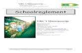 Schoolreglement - VBS 't Minnepoortje...Schoolreglement VBS ’t Minnepoortje (versie augustus 2019) Pagina 8 Commissie Zorgvuldig Bestuur Vlaamse Overheid Agentschap voor onderwijsdiensten