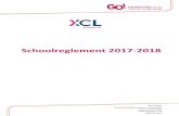 Schoolreglement 2017-2018 - XCL Eigenwijs · 14. schoolverzekeringen 55 15. bijlagen 55 15.1. instemming met schoolreglement en pedagogisch project vanaf 1 september 2017 56 15.2.