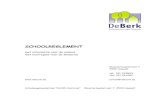 SCHOOLREGLEMENT - De Berk 2014-2015.pdf · 2014. 9. 24. · SCHOOLREGLEMENT met informatie voor de ouders met leefregels voor de kinderen Kloosterbeekstraat 7 3500 Hasselt tel: 011-229893