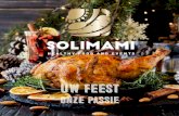Uw feest - Solimami...3 soorten koude pasta, rijstsalade, 2 soorten rauwkostsalades en een eitje. Verder zijn ook koude en warme sauzen voorzien alsook brood, borden en bestek zijn