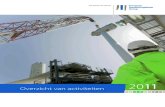 Jaarverslag 2011 - Overzicht van activiteiten · 2016. 5. 19. · 2011 Overzicht van activiteiten 1 Belwind is, met 55 turbines, het grootste energieproject van België in de Noordzee.