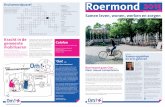 Uitgave 1, juni 2014 Kruiswoordpuzzel Roermond 2015 · 2019. 10. 14. · Uitgave 1, juni 2014 Roermond gaat Om! ... Naar nieuw samenleven Column Samen oppakken en erin geloven In