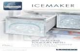 ICEMAKER - Liebherr Electroménager...60 cm Side by Side 2 et 3 portes NoFrost 121 cm EXCLUSIF EXCLUSIF EXCLUSIF ICBN 3386 IceMaker - 233 l. ECBN 6256-22 FrenchDoor 471 l. ECBN 6156-22