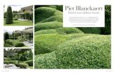 PietBlanckaertCARTE BLA CHE Hij laat Dude tuinvakanticfoto'szien van Levens Hall, cen van de oudste vormsnoeituinen ter wereld, rond 1700 antworpen door Guillaume Beaumont. …
