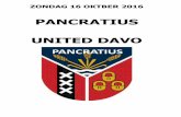 PANCRATIUS UNITED DAVO - fotografiehansvandijk.nl...De wedstrijd wordt geleid door de heer R. Tiesinga. De wedstrijdballen bij deze vierde thuiswedstrijd worden aangeboden door Barnhoorn