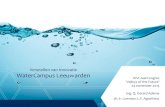 Versnellen van Innovatie WaterCampus Leeuwarden · 2015. 11. 24. · Watercampus Business Challenge iiii Hbo opleidingen er trainingen voor professionals versterking mbo-onderwijs