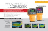 VT04, VT04A en VT02 visuele infrarood- thermometers€¦ · Temperatuurmeting Ja, middelpunt Opslagmedium (micro-SD-kaart) Opslag van max. 10.000 beelden per GB (kaart van 4 GB card