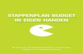STAPPENPLAN BUDGET IN EIGEN HANDEN - CAW...Dit stappenplan kreeg de naam ‘budget in eigen handen’. We noemen dit soms ook wel afbouw van een dossier of nazorg. Tijdens het uitwerken