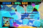 Laat kinderen met plezier bewegen! · 2016. 9. 16. · gebruiken. De spelregels staan in Jip-en-Janneke-taal en de materialen staan in kleurrijke plaatjes afgebeeld. Iedere spelkaart