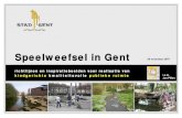 Speelweefsel in Gent · 2019. 8. 19. · Zeker waar kindgerichtheid aan de orde is zal het nodig zijn om specifieke participatie t.b.v. kinderen en jongeren op te zetten. De bundel