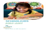 SCHOOLGIDS 2020-2021 ... 6 7 SCHOOLGIDS DE LINDE 2020 - 2021 SCHOOLGIDS DE LINDE 2020 - 2021 Jaarplan In het jaarplan 2020-2021 staan de doelen waar wij dit schooljaar aan werken.