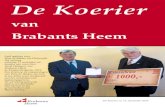 De Koerier - Teterings Erfdeel...1 De Koerier nr. 71, december 2016 De Koerier van Brabants Heem Luid applaus voor Wim de Bakker uit Oisterwijk. Hij ontving zaterdag 12 november uit