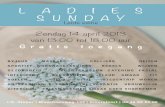 LA DIE S SUNDAY - Wijnkoperij Henri Bloem · 2017. 5. 12. · LA DIE S SUNDAY Lente editie Zondag 14 april 2013 van 13.00 tot 18.00 uur Gratis toegang I.D. Atelier | Bisschopsweg