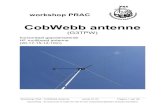 Blog van RCN - CobWebb antenneblog.on4rcn.be/wp-content/uploads/2019/01/CobWebb... · 2019. 1. 14. · Het ARRL Handbook en het ARRL Antenne Book schrijven het volgende over Folded