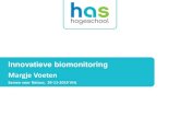 Margje Voeten - Van Hall Larenstein - hvhl.nl · 2019. 12. 20. · Innovatieve biomonitoring Margje Voeten Samen voor Natuur, 2911- -2019 VHL