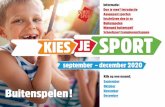 Klik op een maand: Buitenspelen - Schoolsport Amersfoort · 2020. 8. 18. · Graaf Hendriklaan 166 BCA Gedrag/ASS. September - Oktober 8 - 12 jaar 14 en 21 september 2020 maandag