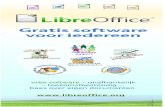 Het programma · LibreOffice is hét programma voor alle office- documenten. Vrij te gebruiken, thuis, op school en op je werk, zonder te moeten betalen voor licenties. Dit kan omdat