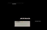 Gebruiksaanwijzing oven - ATAG Benelux...In deze handleiding leest u hoe u deze oven het best kunt gebruiken. Naast informatie over de bediening, vindt u hier ook achtergrondinformatie