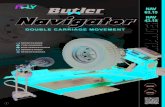 Butler Engineering - NAV 63.15 NAV Navigator 43.15 TYRE … · 2018. 4. 6. · Navigator Smontagomme elettroidraulico per pneumatici di autocarri, macchine agricole e movimento terra.