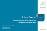 Gevaarlijke Lading | Gevaarlijke Lading - Robuust Basisnet · 2017. 11. 29. · •Verbeteringen door Basisnet spoor (ontkoppeling RO en vervoer, risicoplafond =>flexibiliteit, beschouw