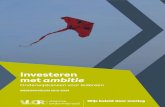 Investeren - Vlor · 2019. 1. 17. · Jan De Boeck | Katty Van Camp | Johan Jonniaux | Stefan Grielens, directeurs Vaststelling: Uitdagingen in onderwijsresultaten De resultaten van