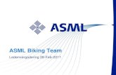 ASML Biking Team...2011/02/28  · Overzicht Jaarboek 2010 Bankrekening AbnAmro 31-12-2009 Tegoed € 4.309,91 € 4.309,91 Inkomsten Uitgaven Contributie 246 leden € 4.920,00 Eigen