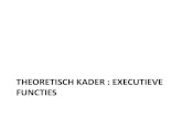 THEORETISCH KADER : EXECUTIEVE FUNCTIES · PDF file 2020. 10. 30. · THEORETISCH KADER : EXECUTIEVE FUNCTIES. Wat zijn executieve functies? ‘Executieve functies laten ons toe complex