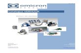 Brochure verhuur OMI 2019 pdf Website - Omicron Benelux · De huurder dient in te staan en is verantwoordelijk voor het laden en lossen van machines. OMICRON Grote steenweg 116 BE-3454