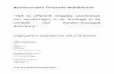 “Het zo efficiënt mogelijk voorkomen van verstoringen in de …essay.utwente.nl/62753/1/Bachelorscriptie_Sven... · 2013. 3. 6. · uitgerekend welke veiligheidstijd optimaal is.