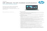 HP ZBook 15 G5 mobiel workstat ion9560 802.11ac (2x2) Wi-Fi® en Bluetooth® 5.0 combo, niet-vPro ; W WAN: HP lt4132 LTE /HSPA+ 4G mobiele breedbandmodule; Intel® XMM 7360 LTE Advanced