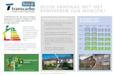 BEGIN VANDAAG MET HET RENOVEREN VAN MORGEN! · BEGIN VANDAAG MET HET RENOVEREN VAN MORGEN! In Nederland zijn 140.000 woningen, gebouwd in de jaren vijftig en zestig in bezit van coöperaties