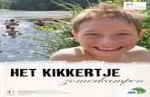 Het Kikkertje zomerkampen - JNM3/3507 Driemaandelijks nationaal tijdschrift van JNM vzw Afgiftekantoor GENT X V.U.: Wim Vandonck, Kortrijksepoortstraat 192, B-9000 Gent Jaargang 33