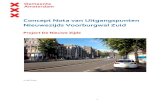 Concept Nota van Uitgangspunten Nieuwezijds Voorburgwal Zuid mei 2017 · 2017. 5. 5. · Programma van Eisen. Invulling geven aan de bevoegdheden van de centrale stad: verkeersnetten