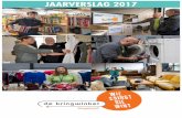 JAARVERSLAG 2017 - De Kringwinkel · 2018. 7. 18. · APRIL MEI 26 27 6 3 15 DAG VAN DE GEVER Zonder gevers geen Kringwinkel, hoogtijd dus om de rode loper uit te rollen en iedereen