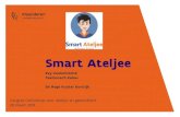 Smart Ateljee - Flanders' Care · 2019. 4. 3. · Klare taal Audio Interactief Gebruiksvriendelijk Linken met hulpverlening Pictogramrnen Educatief Chat Universal Design Instructiefilmpjes