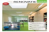 Praktijkblad voor RENOVATIE TOTAAL · 2014. 3. 22. · RenovatieTotaal is een onafhankelijke informatiebron en verschijnt 6 maal per jaar. RenovatieTotaal gaat over renovatie, restauratie,