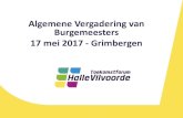 Algemene Vergadering van titel presentatie powerpoint ......2017/05/17  · titel presentatie powerpoint AV Toekomstforum 17 mei 2017 - Grimbergen 14 Mogelijkheden verkennen tot associatie